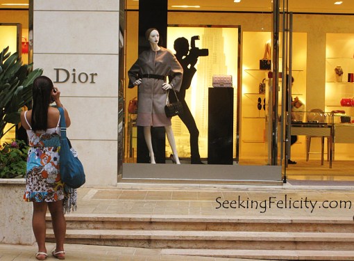 High end stores are everywhere too!