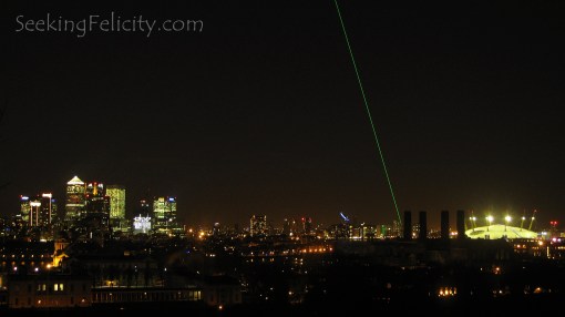London skyline as seen from Greenwich
