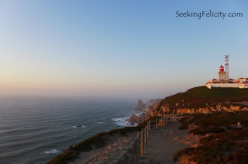 The light house overlooking the Atlantic Ocean