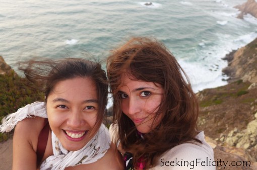 Jessica, my Spanish guide in this Portuguese country. :D