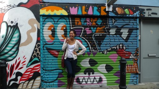 Colourful and vibrant East London!