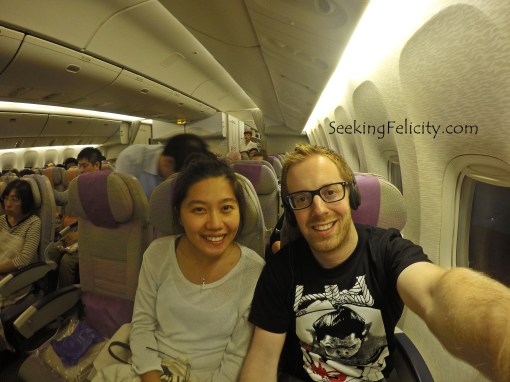 Happy to head back home but sad to leave Japan - we'll definitely come back! :D